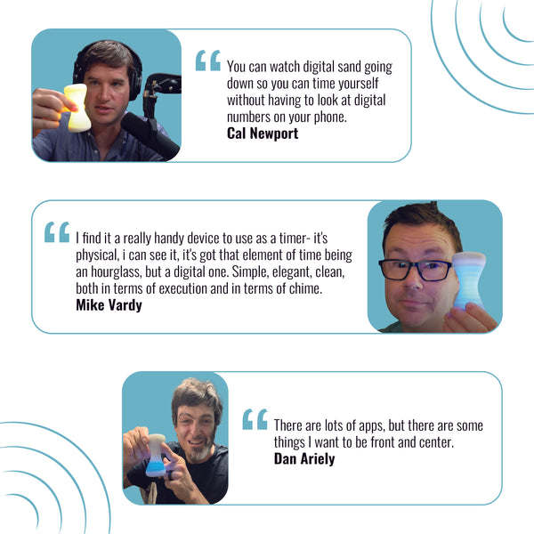 Focus Timer® Adjustable Hourglass v2